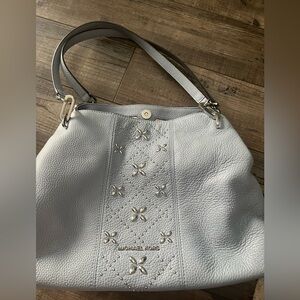 Like New - Dusty Blue Michael Kors purse